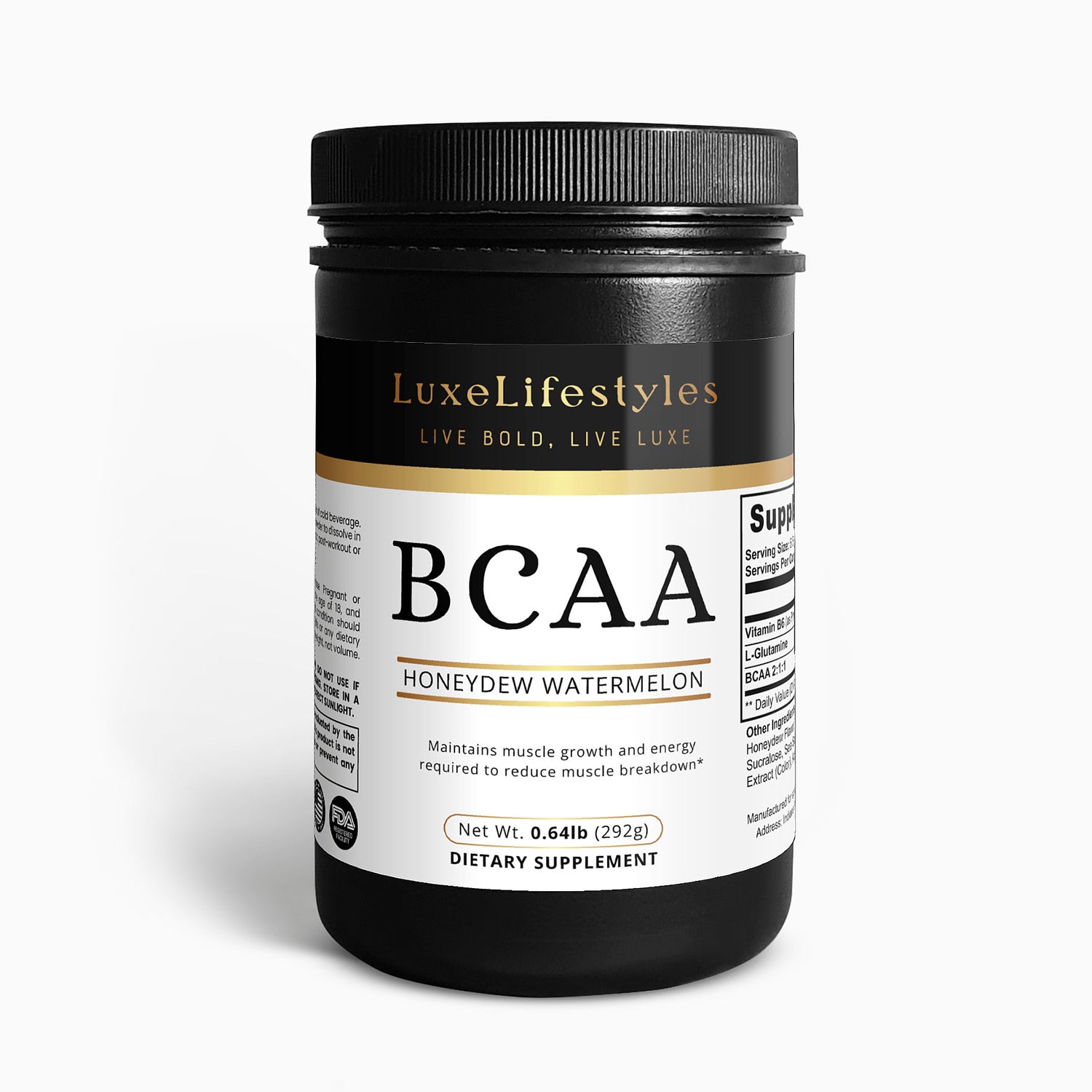 BCAA Post Workout Powder (Honeydew/Watermelon)