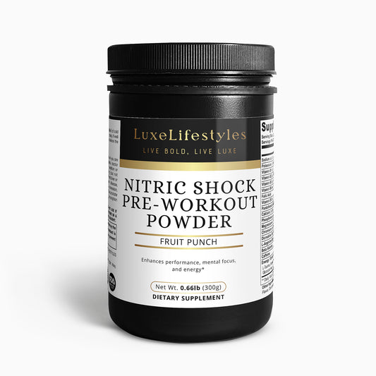 Nitric Shock Pre-Workout Powder (Fruit Punch)