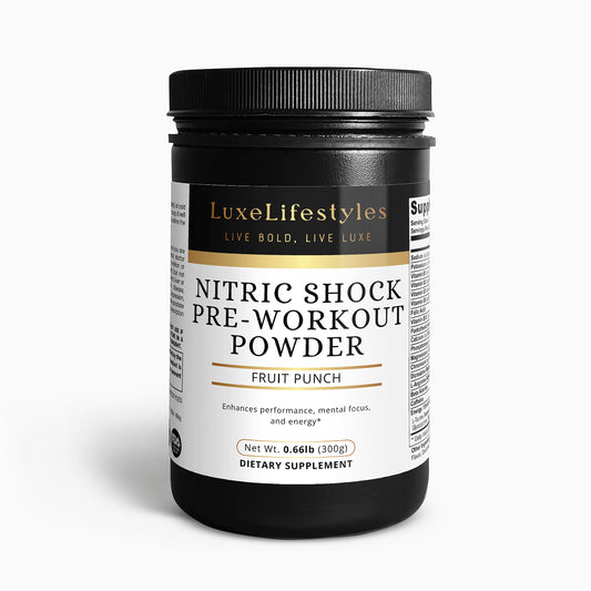 Nitric Shock Pre-Workout Powder (Fruit Punch)