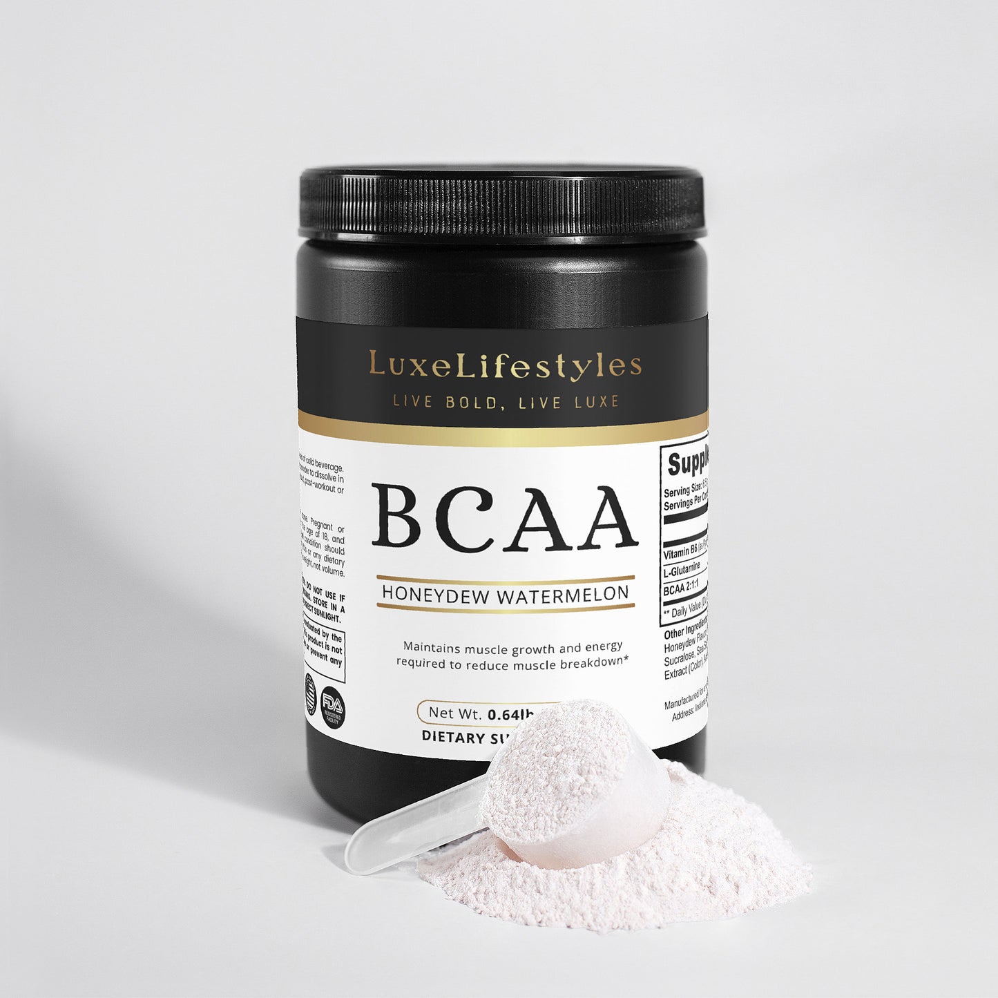 BCAA Post Workout Powder (Honeydew/Watermelon)
