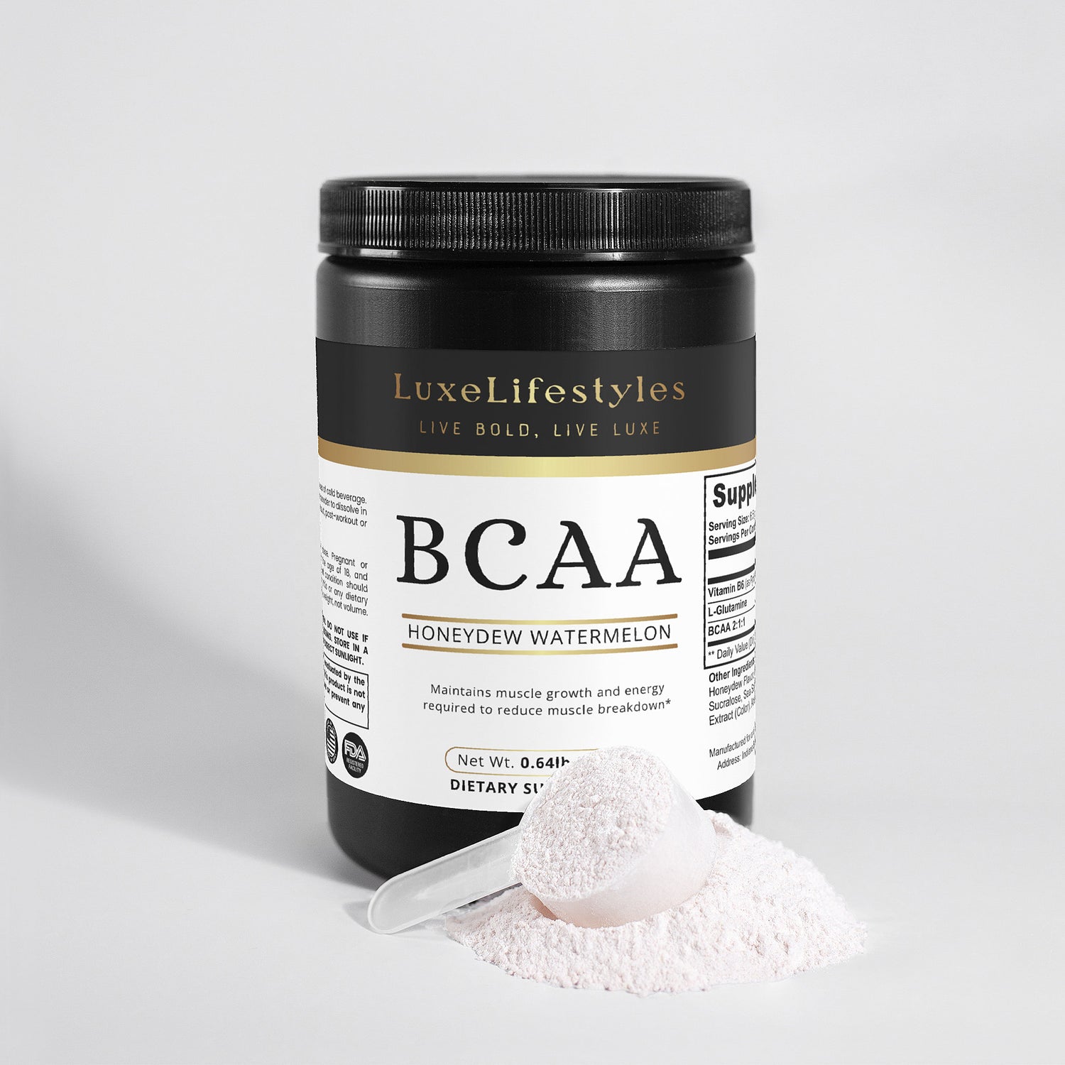 BCAA Post Workout Powder (Honeydew/Watermelon)