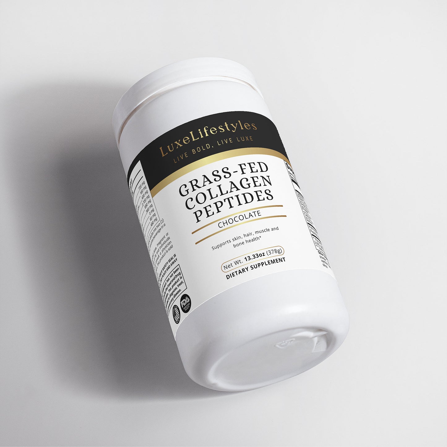 Grass-Fed Collagen Peptides Powder (Chocolate)