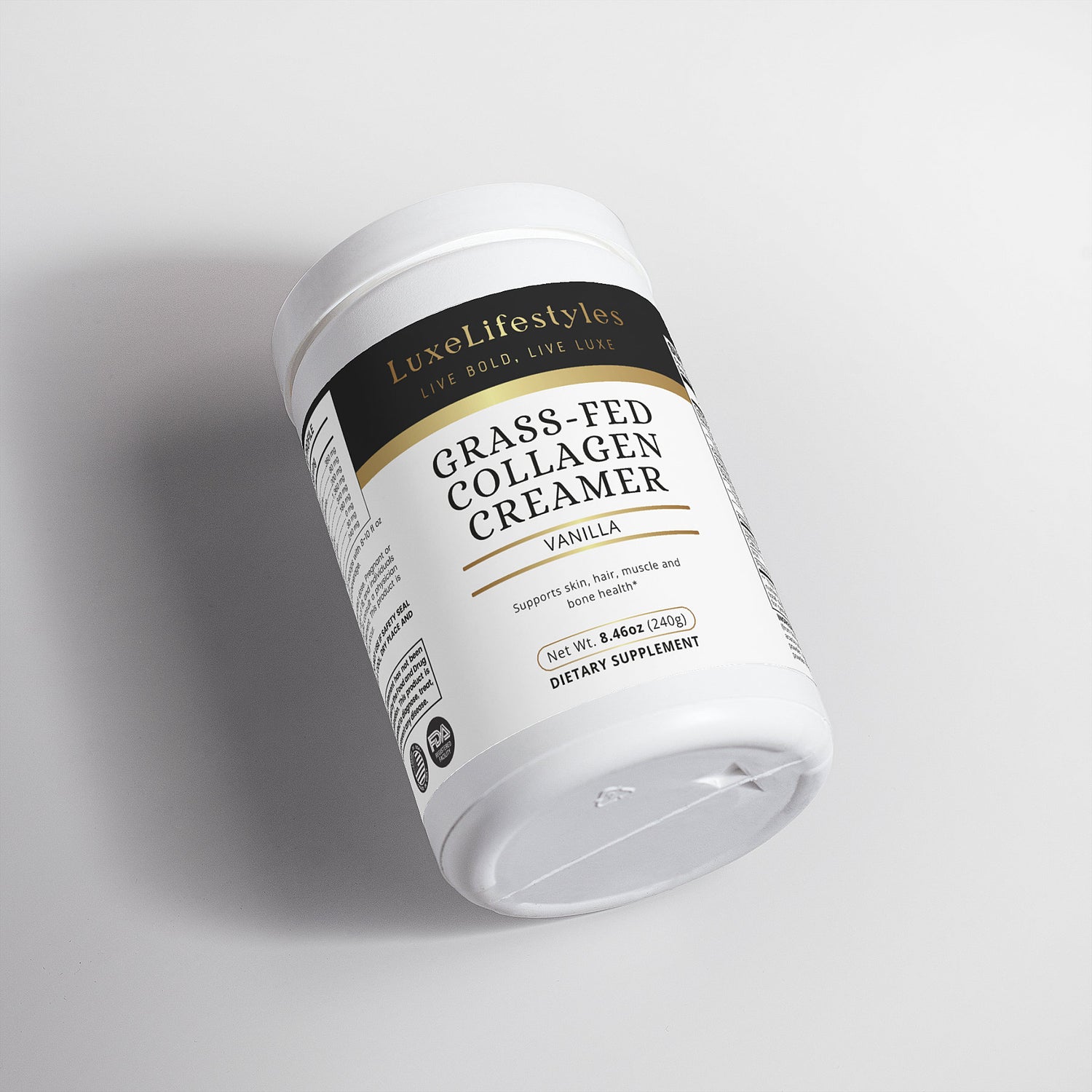 Grass-Fed Collagen Creamer (Vanilla)